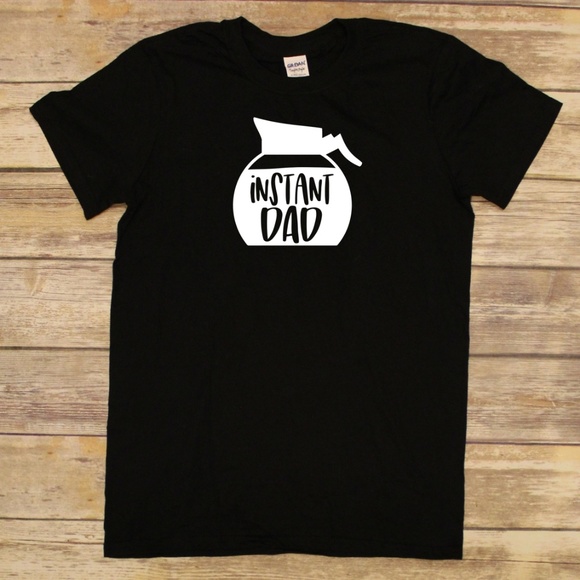 Instand Dad Coffee Pot - comfortable black t-shirt - Picture 2 of 3